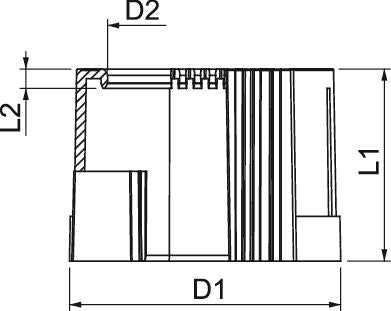 OBO Tulle Installation Pipe - 2044516 [50 Pieces]
