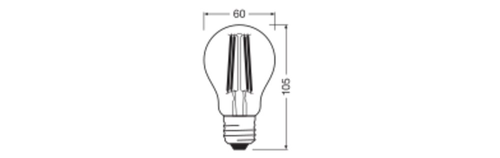 Osram Vintage 1906 LED bulb - 4058075293298