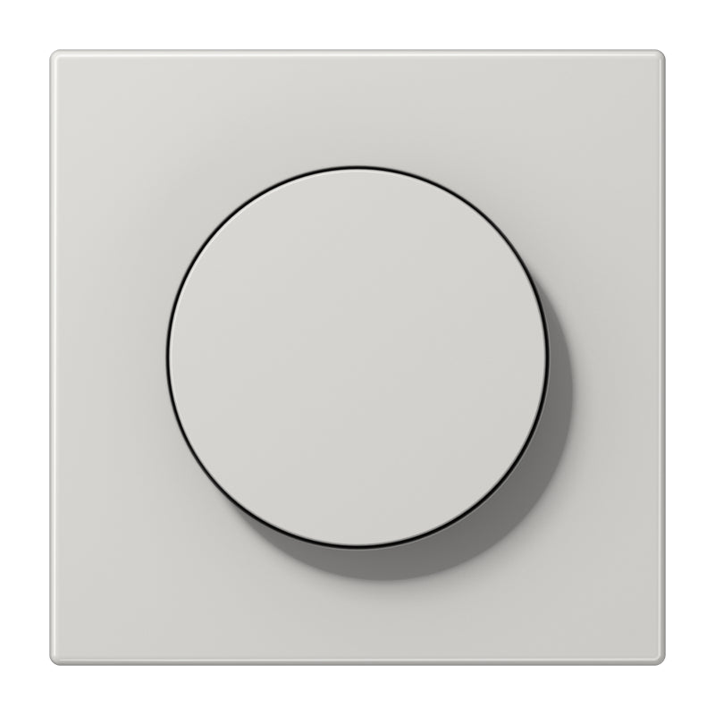 Jung LS990 Rotary Dimmer Cover Light Gray - LS1740LG