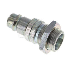 Steel DN 12.5 Hydraulic Coupling Plug 20 mm S Compression Ring Bulkhead ISO 7241-1 A/8434-1 D 20.5mm