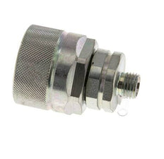 Steel DN 12.5 Hydraulic Coupling Plug 8 mm L Compression Ring ISO 14541/8434-1 D M36 x 2