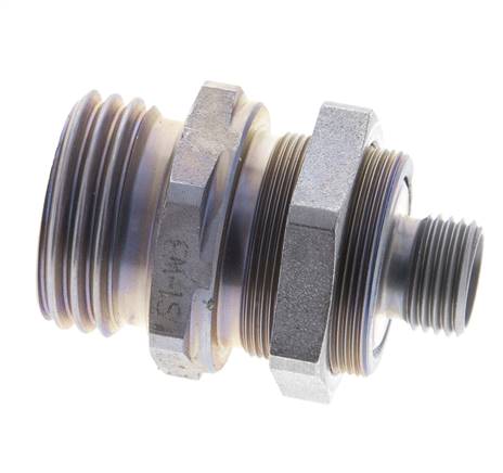 Steel Hydraulic Coupling Socket 10 mm L Cutting Ring ISO 14540/8434-1 D M32 x 3