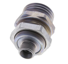 Steel Hydraulic Coupling Socket 10 mm L Cutting Ring ISO 14540/8434-1 D M32 x 3