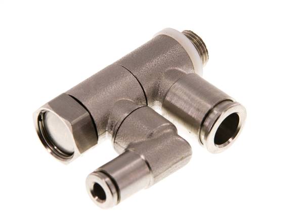 Pilot Operated Check Valve 8mm & G1/8'' Male Elbow Brass 0.5-10bar (7-145psi)