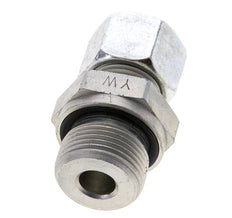 12L & M22x1.5 Zink plated Steel Straight Cutting Fitting with Male Threads 315 bar NBR ISO 8434-1
