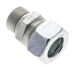 22L & M26x1.5 Zink plated Steel Straight Cutting Fitting with Male Threads 160 bar NBR ISO 8434-1