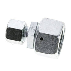 10S & 20S Zink plated Steel Straight Cutting Fitting with Swivel 400 bar NBR O-ring Sealing Cone ISO 8434-1