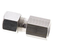 10L & M14x1.5 Stainless Steel Straight Cutting Fitting with Female Threads 315 bar ISO 8434-1