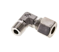 10S & M16x1.5 (con) Stainless Steel Elbow Compression Fitting with Male Threads 450 bar ISO 8434-1