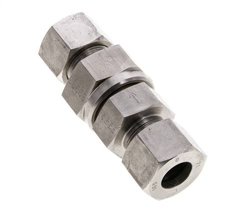 Hydraulic Check Valve Cutting Ring 16S (M24x1.5) Stainless Steel 1-400bar (15-5800)psi ISO 8434-1