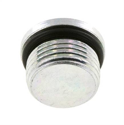 Plug UNF 7/8''-14 Steel NBR with Internal Hex 630bar (8851.5psi)