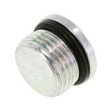 Plug UNF 7/8''-14 Steel NBR with Internal Hex 630bar (8851.5psi)
