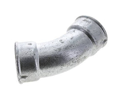 45deg Angled Fitting Rp2'' Female Cast Iron 25bar (351.25psi)