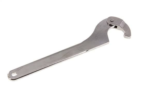Hook Spanner with Hinge 38-54mm DIN 1819 A