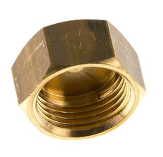 G 3/8'' Brass End cap 16 Bar [5 Pieces]