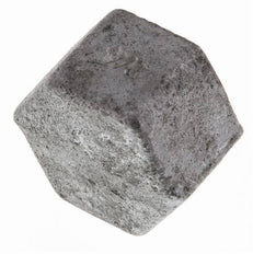 Rp 3/4'' Zinc plated Cast iron End cap 25 Bar [5 Pieces]
