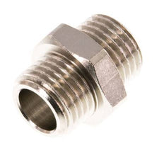 G 1/4'' Nickel plated Brass Double Nipple 16 Bar [5 Pieces]