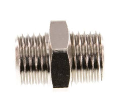 G 1/4'' Nickel plated Brass Double Nipple 16 Bar [5 Pieces]