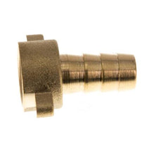 G 3/8'' x 10mm Brass Hose barb with NBR Seal and Wing Nut 16 Bar [2 Pieces]