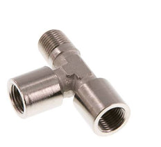 R 1/8'' x G 1/8'' M/F Nickel plated Brass Tee 16 Bar [2 Pieces]