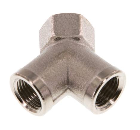 G 1/8'' Nickel plated Brass Y-Piece 16 Bar [2 Pieces]