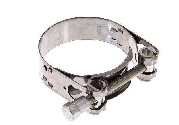 68 - 73 mm Hose Clamp with a Stainless Steel 430 25 mm band - Norma [2 Pieces]