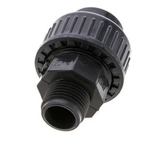 PVC Union Fitting Female Socket 20mm x Male R 1/2'' EPDM
