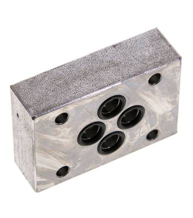 Placa ciega NG6 (D03) para posiciones de válvula sin usar