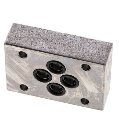Placa ciega NG6 (D03) para posiciones de válvula sin usar