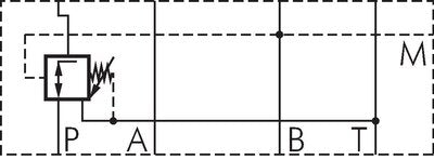 Válvula reductora de presión sándwich NG6 (D03) B 75bar - Rexroth