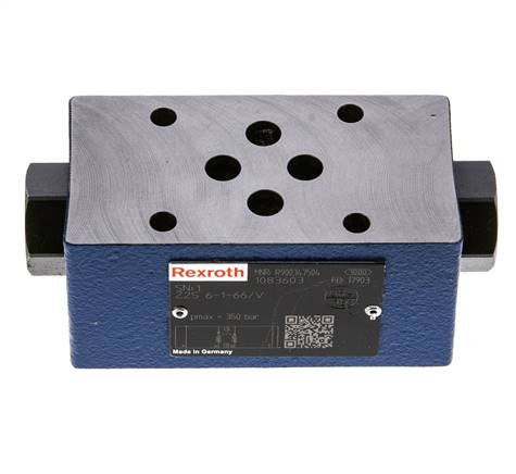 Válvula antirretorno pilotada sándwich NG6 (D03) A y B - Rexroth