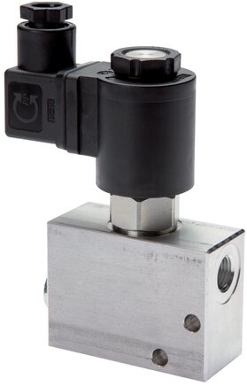 Electroválvula hidráulica de 2/2 vías G3/4'' NA bidireccional 350bar 24VDC