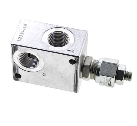 Válvula de alivio de presión hidráulica en línea G1/2'' 100-350bar 30l/min