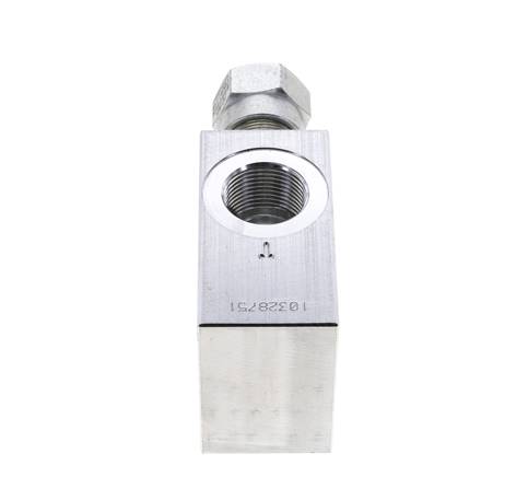 Válvula de alivio de presión hidráulica en línea G3/4'' 5-50bar 80l/min