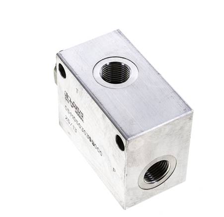 Válvula de alivio de presión hidráulica en línea G1/2'' 7-105bar 150l/min