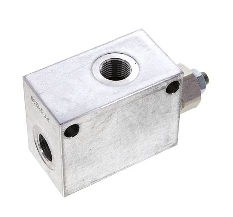 Válvula de alivio de presión hidráulica en línea G1/2'' 10-210bar 150l/min