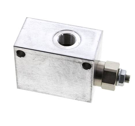 Válvula de alivio de presión hidráulica en línea G1/2'' 10-210bar 150l/min