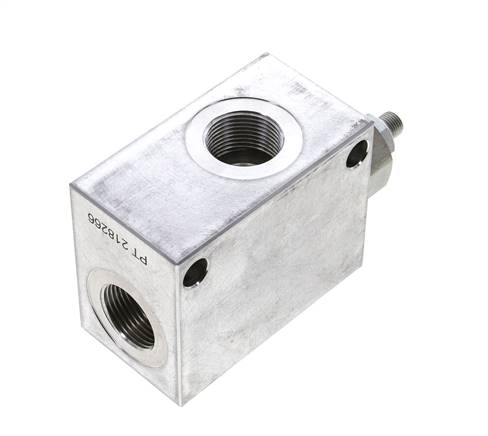 Válvula de alivio de presión hidráulica en línea G3/4'' 3-70bar 150l/min