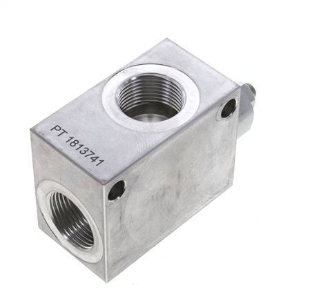 Válvula de alivio de presión hidráulica en línea G1'' 10-210bar 150l/min