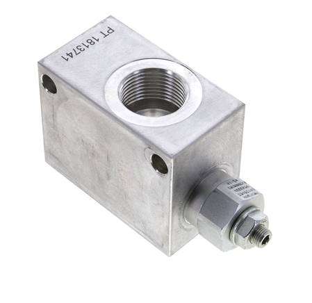 Válvula de alivio de presión hidráulica en línea G1'' 10-210bar 150l/min