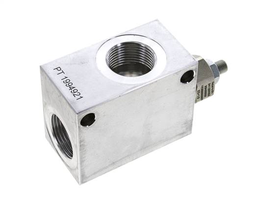 Válvula de alivio de presión hidráulica en línea G1'' 35-350bar 150l/min