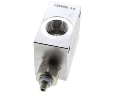 Válvula de alivio de presión hidráulica en línea G1'' 35-350bar 150l/min