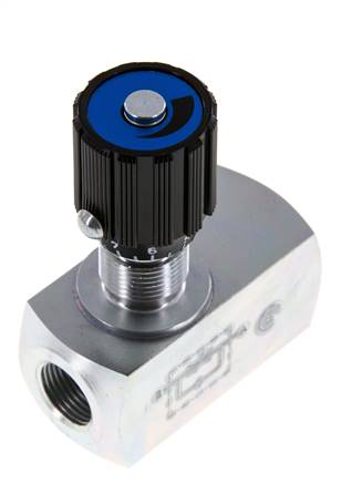 Válvula de estrangulación con antirretorno hidráulica G3/8'' 350bar máx. 60l/min