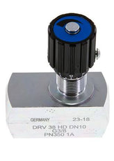 Válvula de estrangulación con antirretorno hidráulica G3/8'' 350bar máx. 60l/min