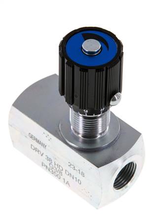 Válvula de estrangulación con antirretorno hidráulica G3/8'' 350bar máx. 60l/min