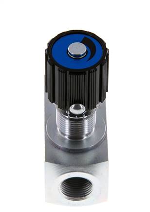 Válvula de estrangulación con antirretorno hidráulica G3/8'' 350bar máx. 60l/min