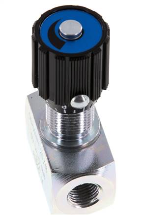 Válvula de estrangulación hidráulica G1/4'' 350bar máx. 60l/min
