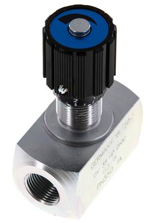 Válvula de estrangulación hidráulica G3/8'' 350bar máx. 75l/min