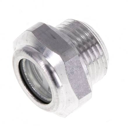 Visor de nivel de aceite G3/8'' con reflector 15bar