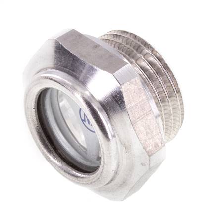 Visor de nivel de aceite G1/2'' con reflector 15bar